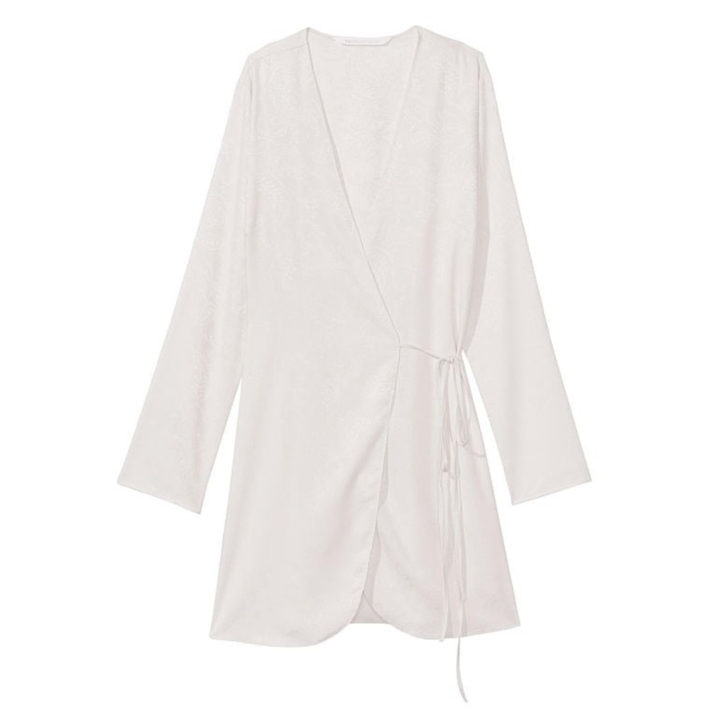 Victoria’s Secret White Satin Robe (NWT)